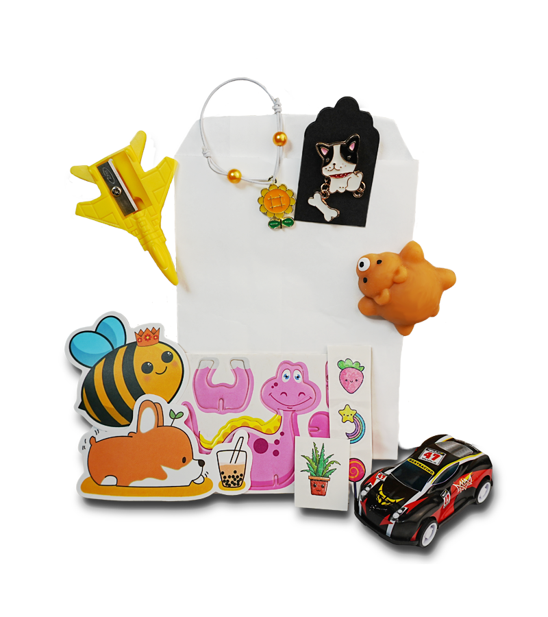 3 Pack Bag- Mixed Mystery - Mystery Toy Bag for age 3+