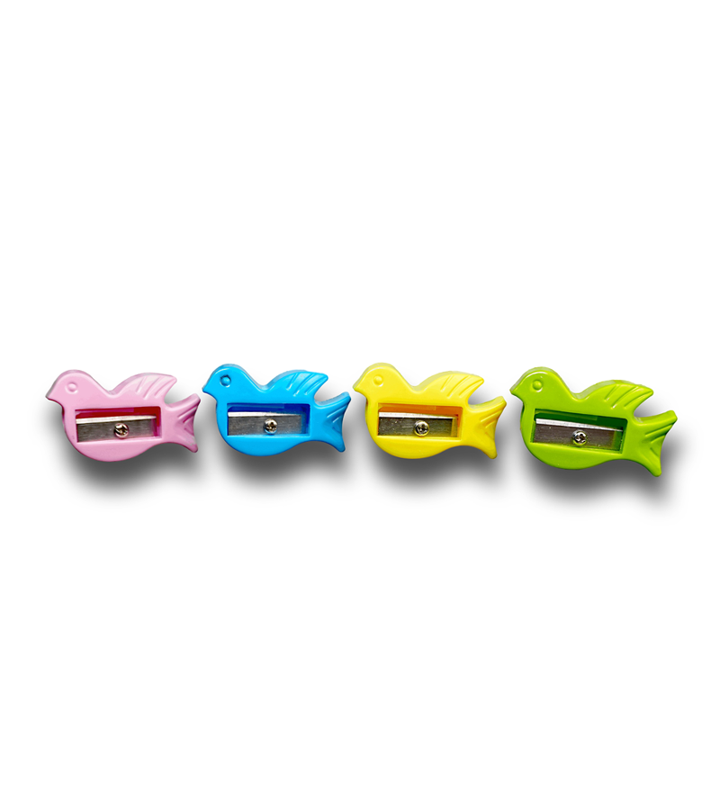 3 Pack Fun-Shaped Pencil Sharpener - Mystery Bag Item for ages 3+