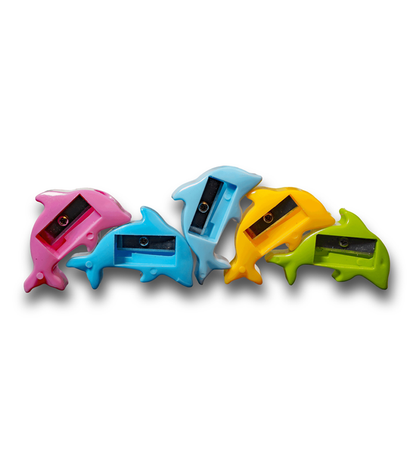 3 Pack Fun-Shaped Pencil Sharpener - Mystery Bag Item for ages 3+
