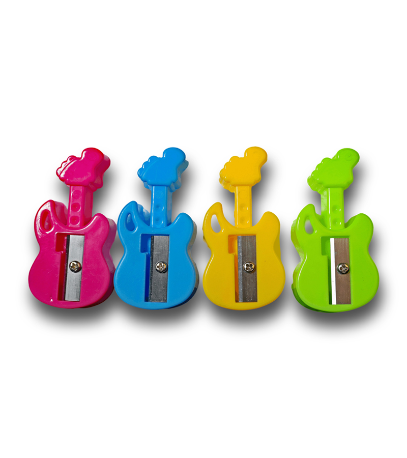 3 Pack Fun-Shaped Pencil Sharpener - Mystery Bag Item for ages 3+